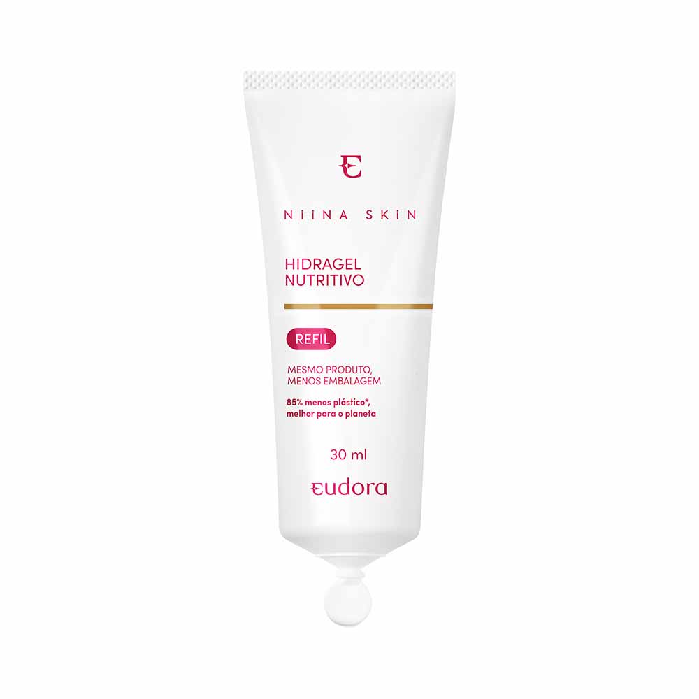 Hidratante Facial Eudora By Niina Skin Refil Hidragel Nutritivo 30ml