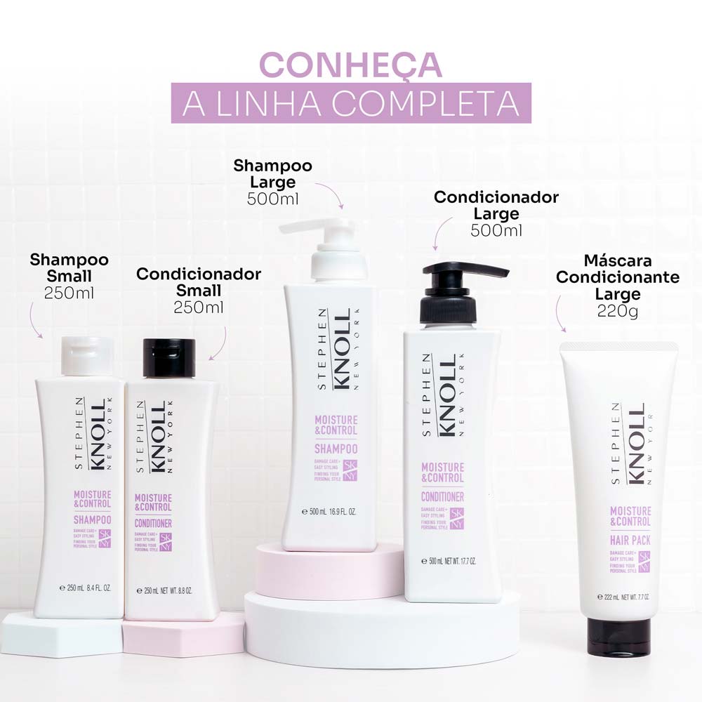 Stephen Knoll Moisture & Control Hair Pack Máscara 222ml