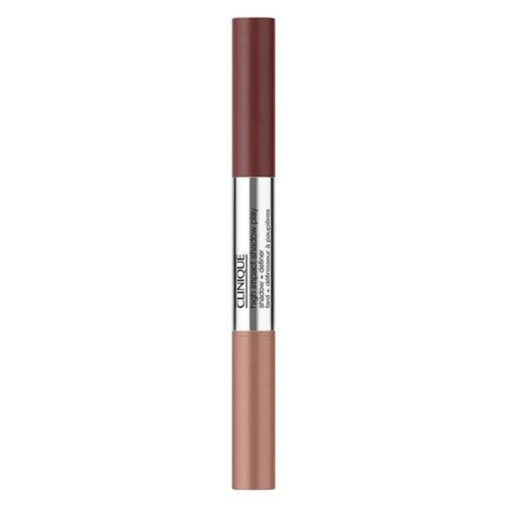 Lápis Sombra Clinique High Impact Shadow Stick Duo Strawberries + Chocolate