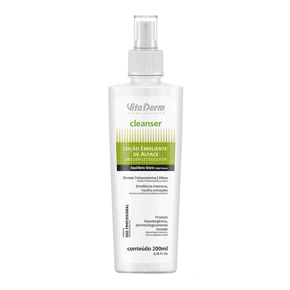 Loção Emoliente Vita Derm – Cleanser 200ml