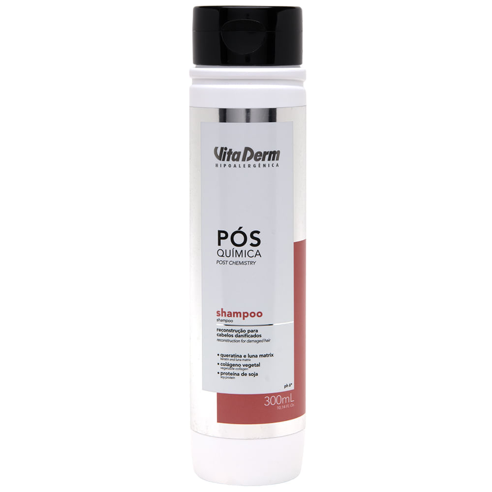 Vita Derm Pós Química Shampoo 300ml