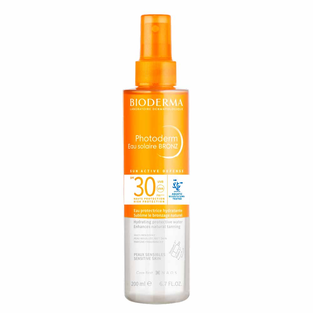 Óleo Corporal Bifásico Bioderma Photoderm Eau Solaire Bronz FPS30 200ml