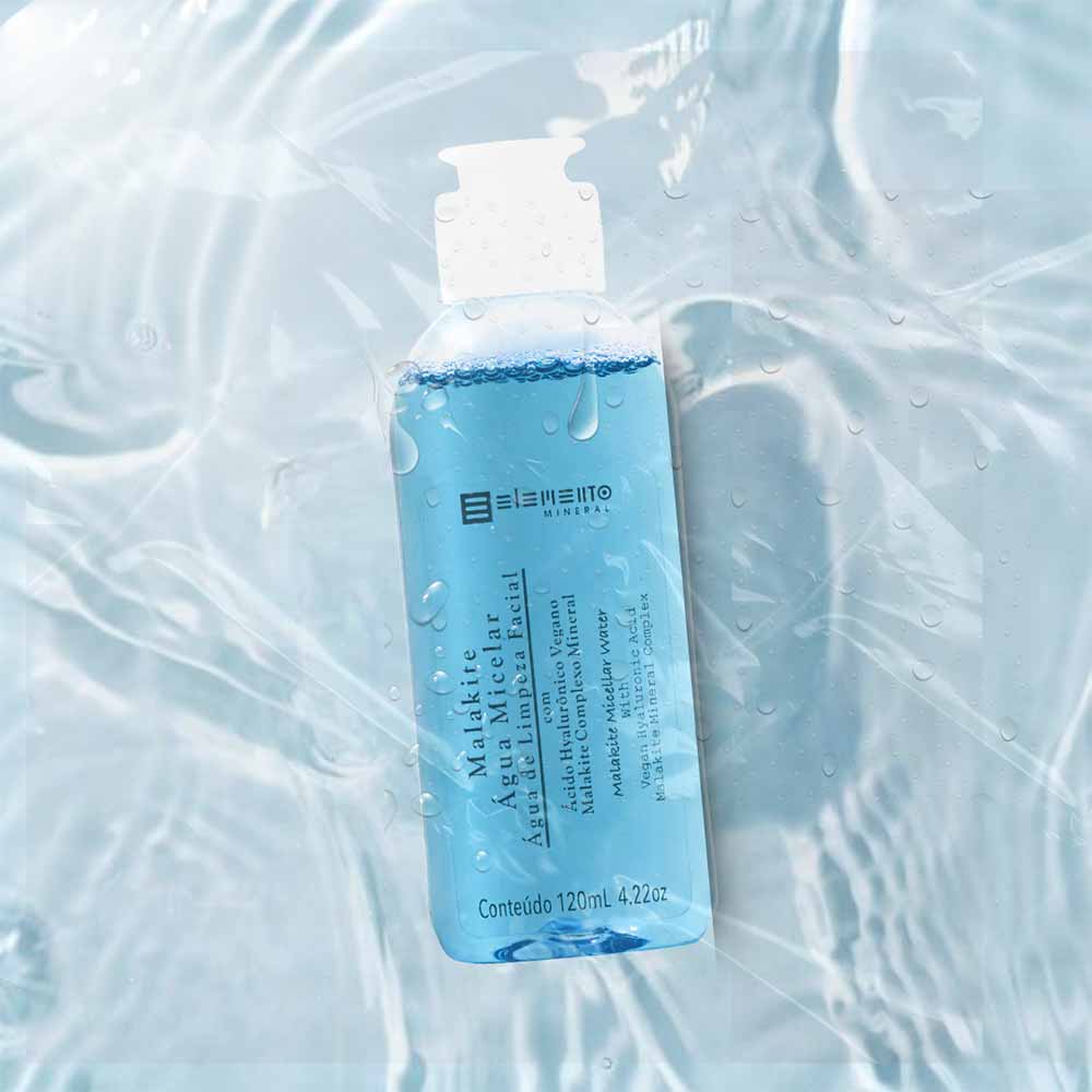 Água Micelar Elemento Mineral Malakite 120ml