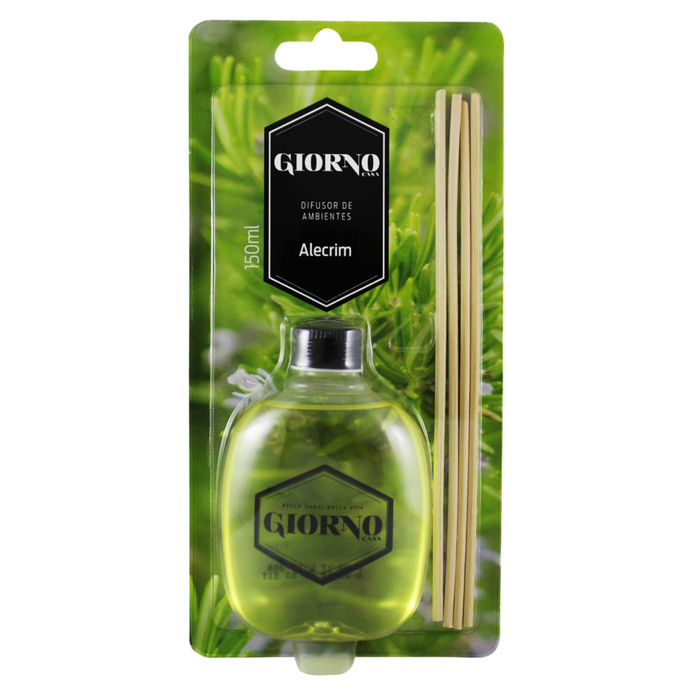 Difusor de Ambientes Giorno Alecrim 150ml