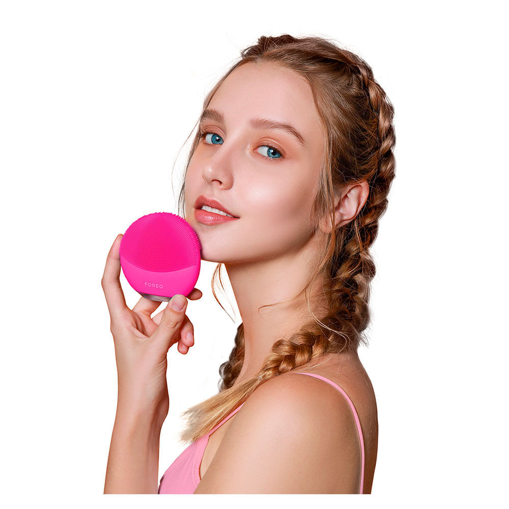 Escova de Limpeza Facial Foreo Luna Mini 3 Fuchsia 1 Un