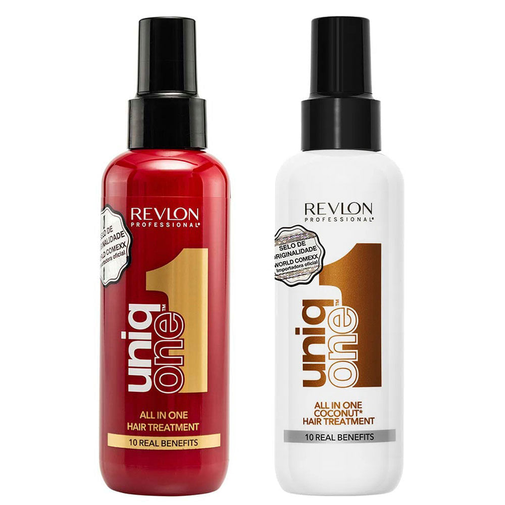 Revlon Professional Uniq One Kit Leave-in All In One  + Máscara Coconut