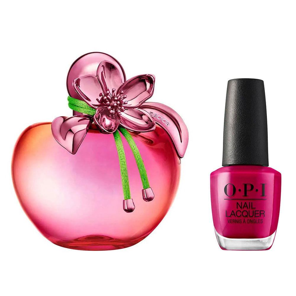 Nina Ricci + O.p.i Kit Illusion Perfume Feminino Eau De Parfum + Esmalte Cremoso Nail Lacquer