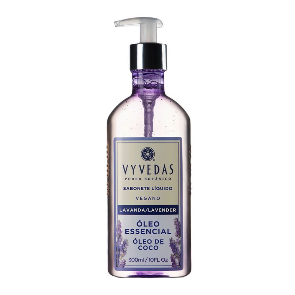 Sabonete Líquido Vyvedas Lavanda 300ml