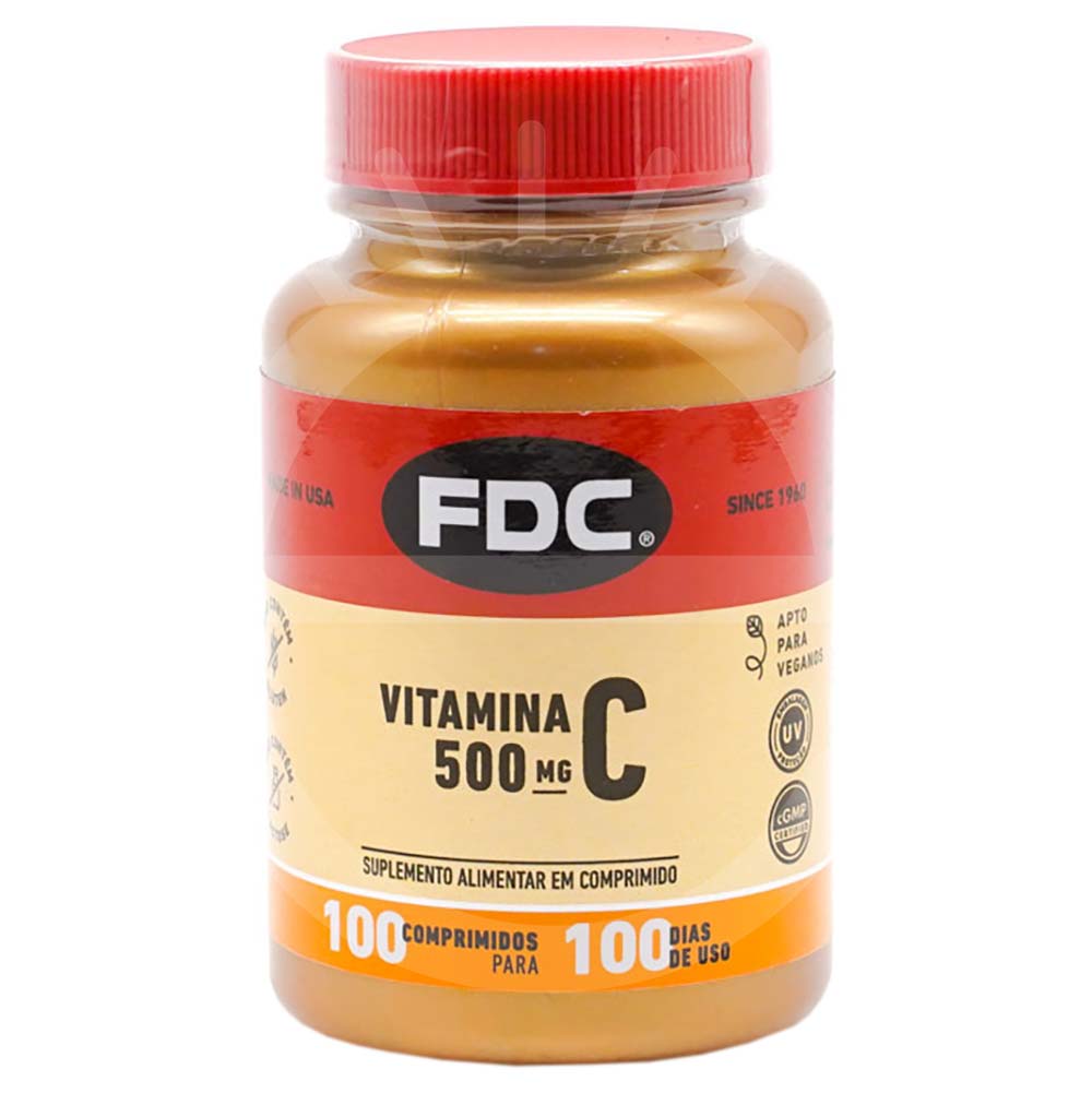 Suplemento Vitamínico FDC Vitamina C 100 Caps