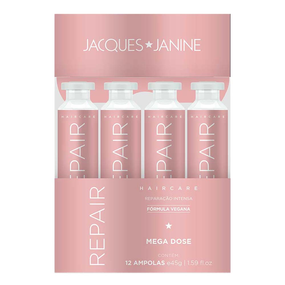 Jacques Janine Haircare Repair Kit Ampolas 12 Unidades