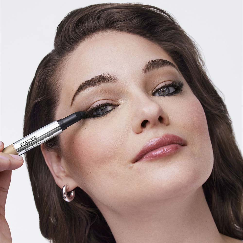 Lápis Sombra Clinique High Impact Shadow Stick Duo Champagne + Caviar