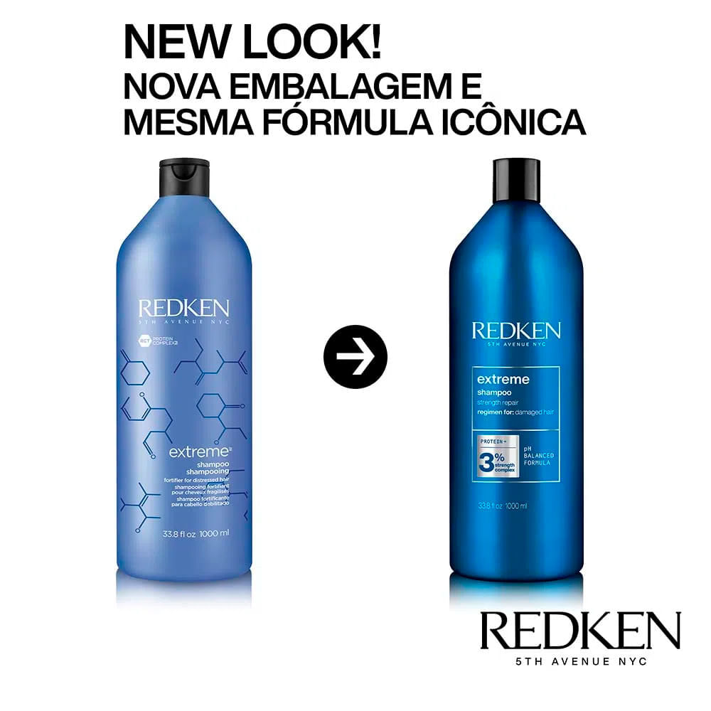 Redken Extreme Kit Shampoo 1L + Condicionador 1L