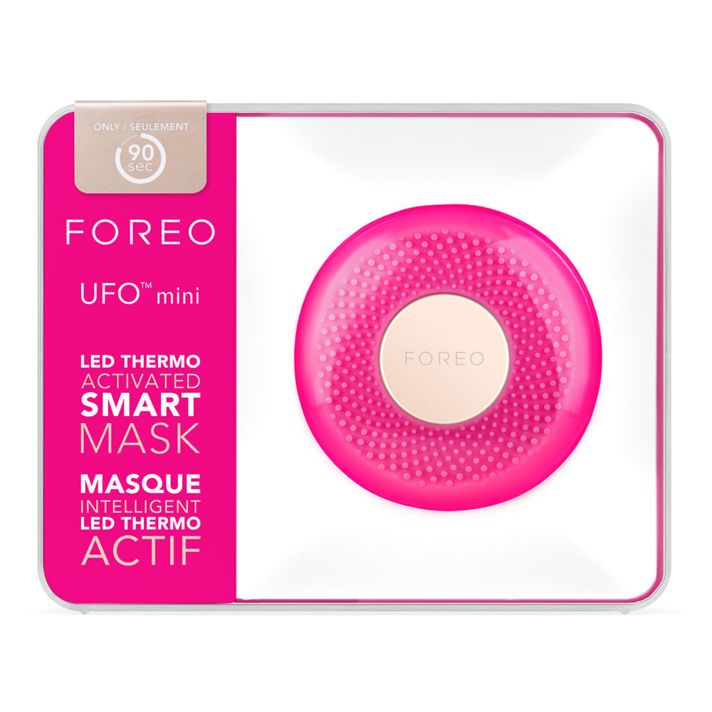 Aparelho de Aplicação de Máscara Faciais Foreo UFO Mini Fuchsia 1 Un