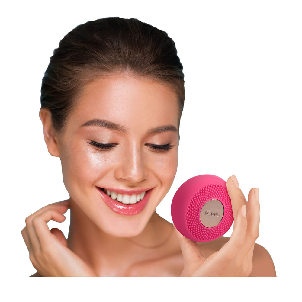Aparelho de Aplicação de Máscara Faciais Foreo UFO Mini Fuchsia 1 Un