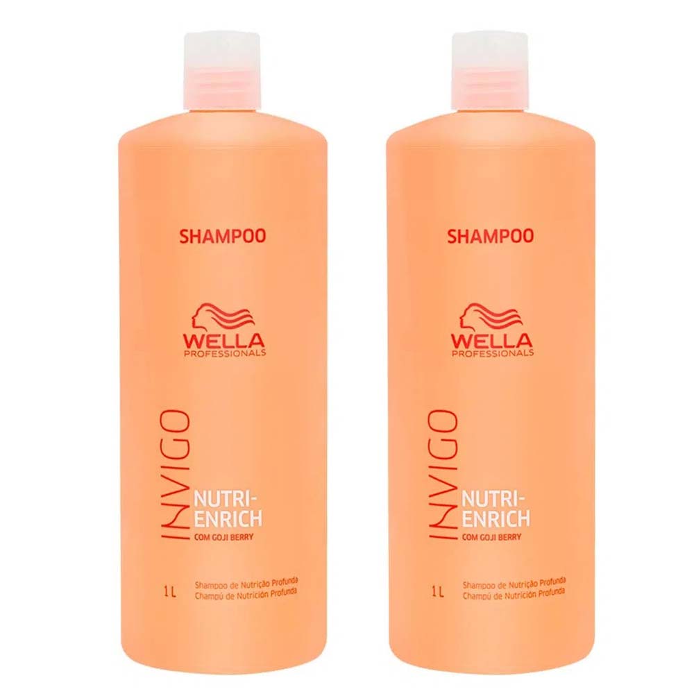 Wella Professionals Invigo Nutri-enrich Kit – Com Dois Shampoos