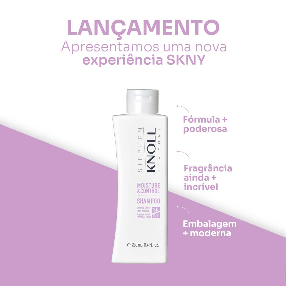 Stephen Knoll Moisture & Control Shampoo 250ml