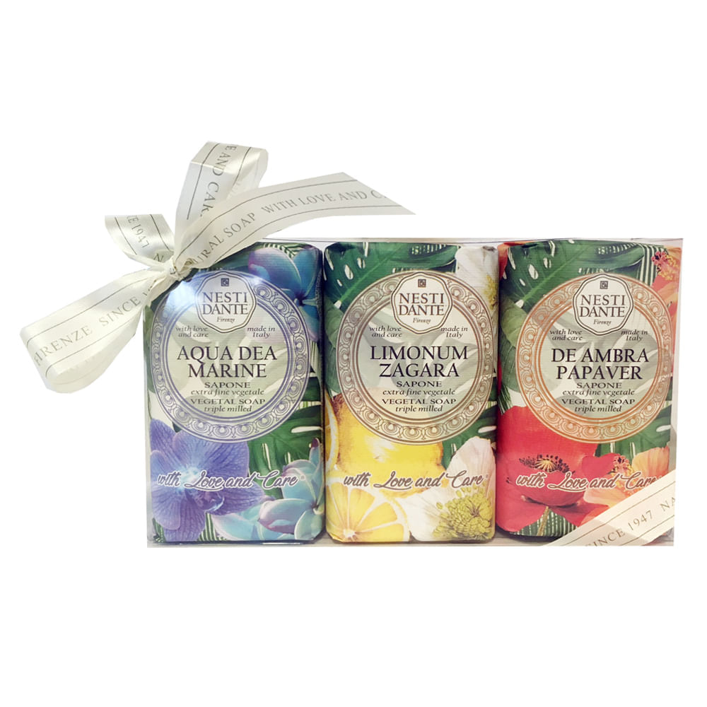 Nesti Dante With Love And Care Kit 2 Sabonetes Em Barra