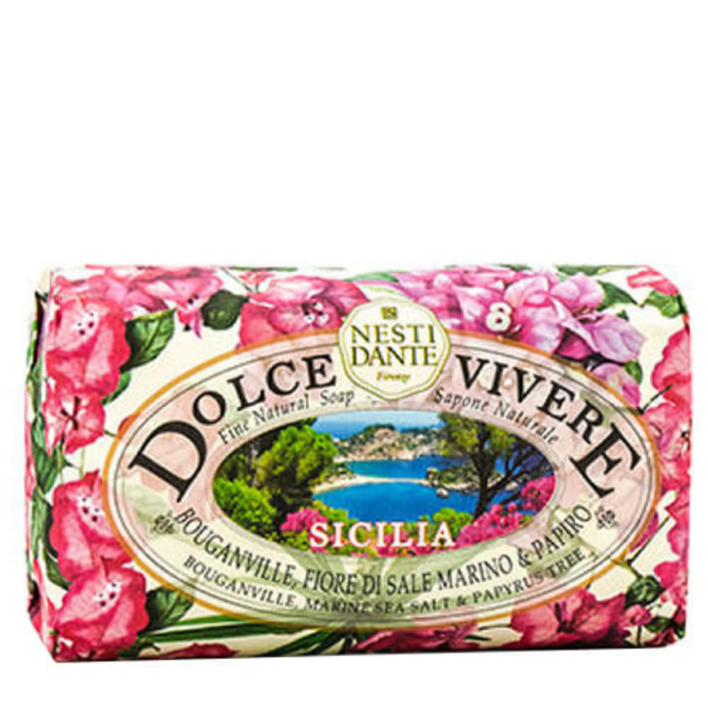 Dolce Vivere Sicilia Nesti Dante Sabonete Perfumado Em Barra 250g