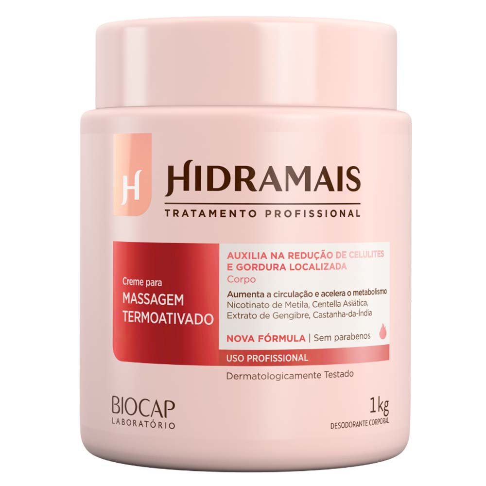 Creme Termoativo Lipotérmico Hidramais 1Kg