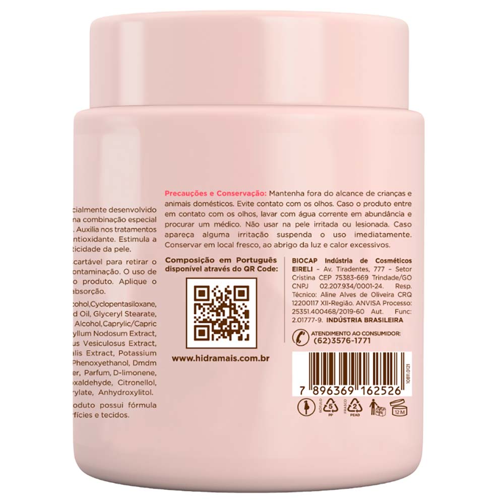 Creme de Massagem Hidramais FirmingDetox 1Kg