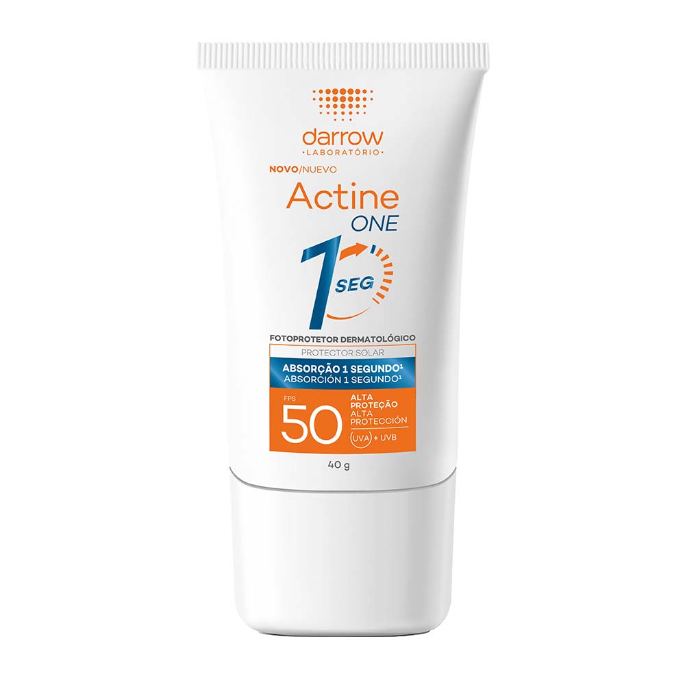 Protetor Solar Facial Sem Cor Fps50 Darrow Actine One 40g