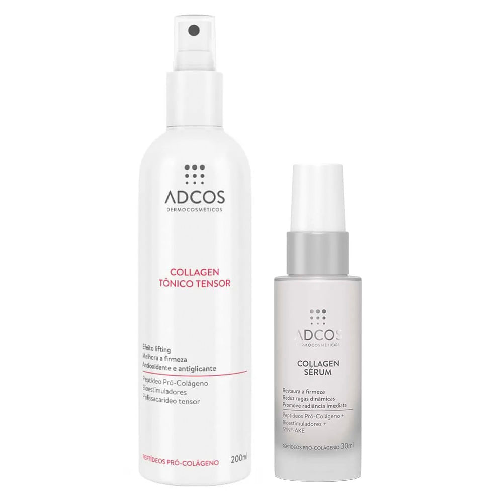 Adcos Collagen Kit Tônico Facial + Sérum