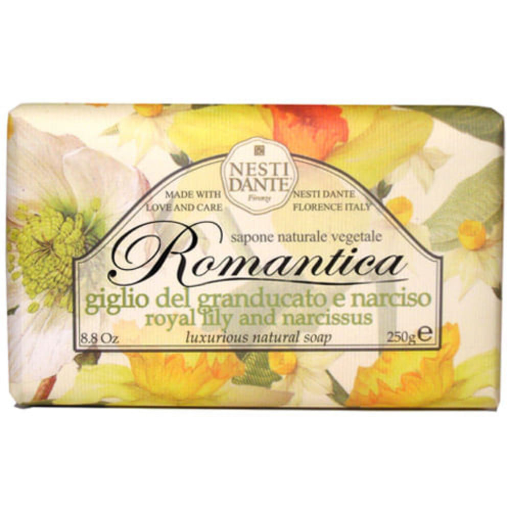 Romantica Grão Ducado E Narciso Nesti Dante Sabonete Perfumado Em Barra 250g