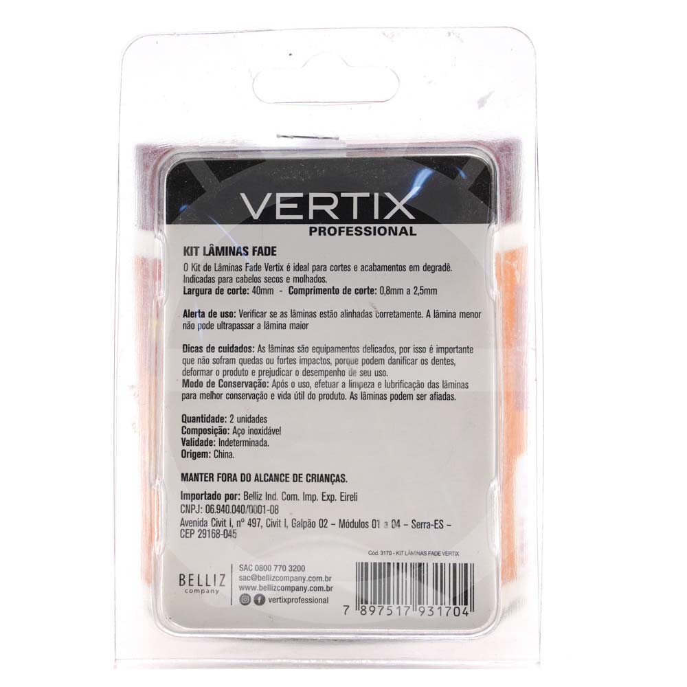 Lâminas Vertix Standard