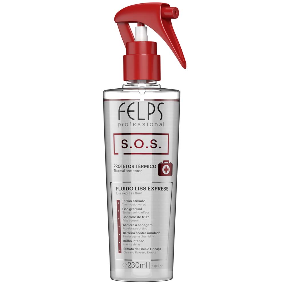 Felps S.O.S. Liss Express Protetor Térmico 230ml