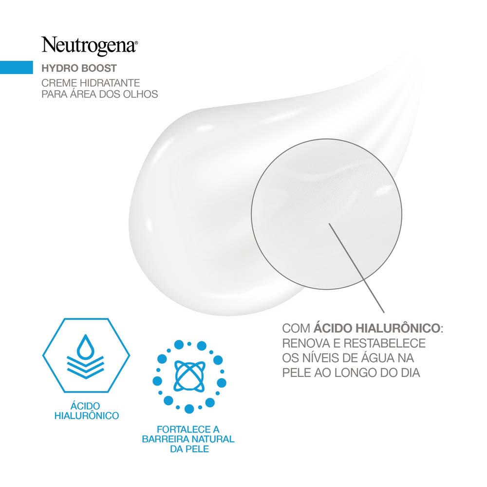 Gel Creme Hidratante para a área dos Olhos Hydro Boost Neutrogena 15g