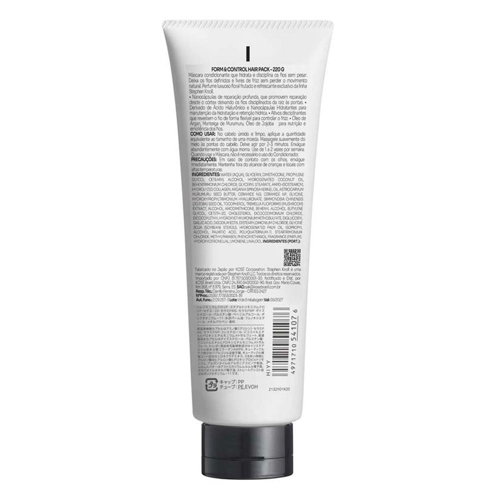 Stephen Knoll FORM & CONTROL HAIR PACK TRAT INTENSIVO 214ml