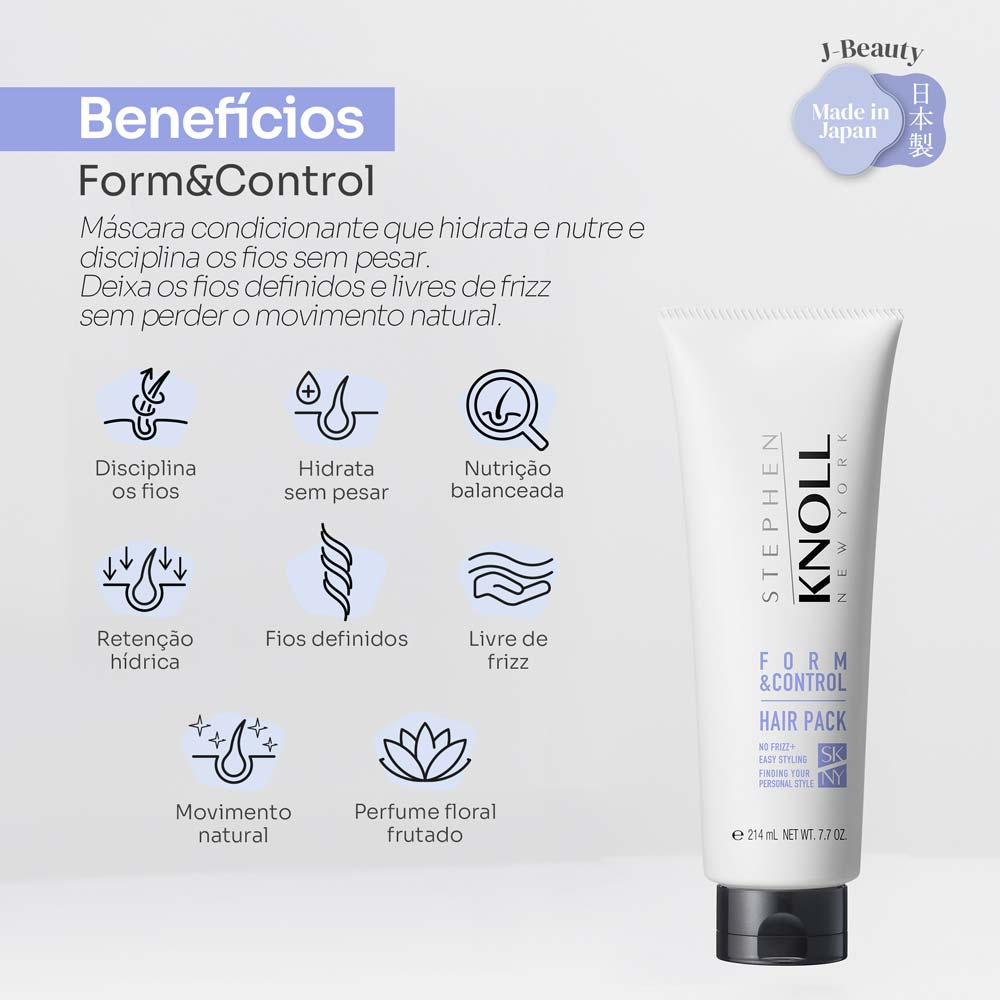 Stephen Knoll FORM & CONTROL HAIR PACK TRAT INTENSIVO 214ml