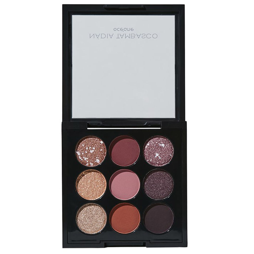 Paleta de Sombras Nádia Tabasco By Océane To Go – My Glam 1Un