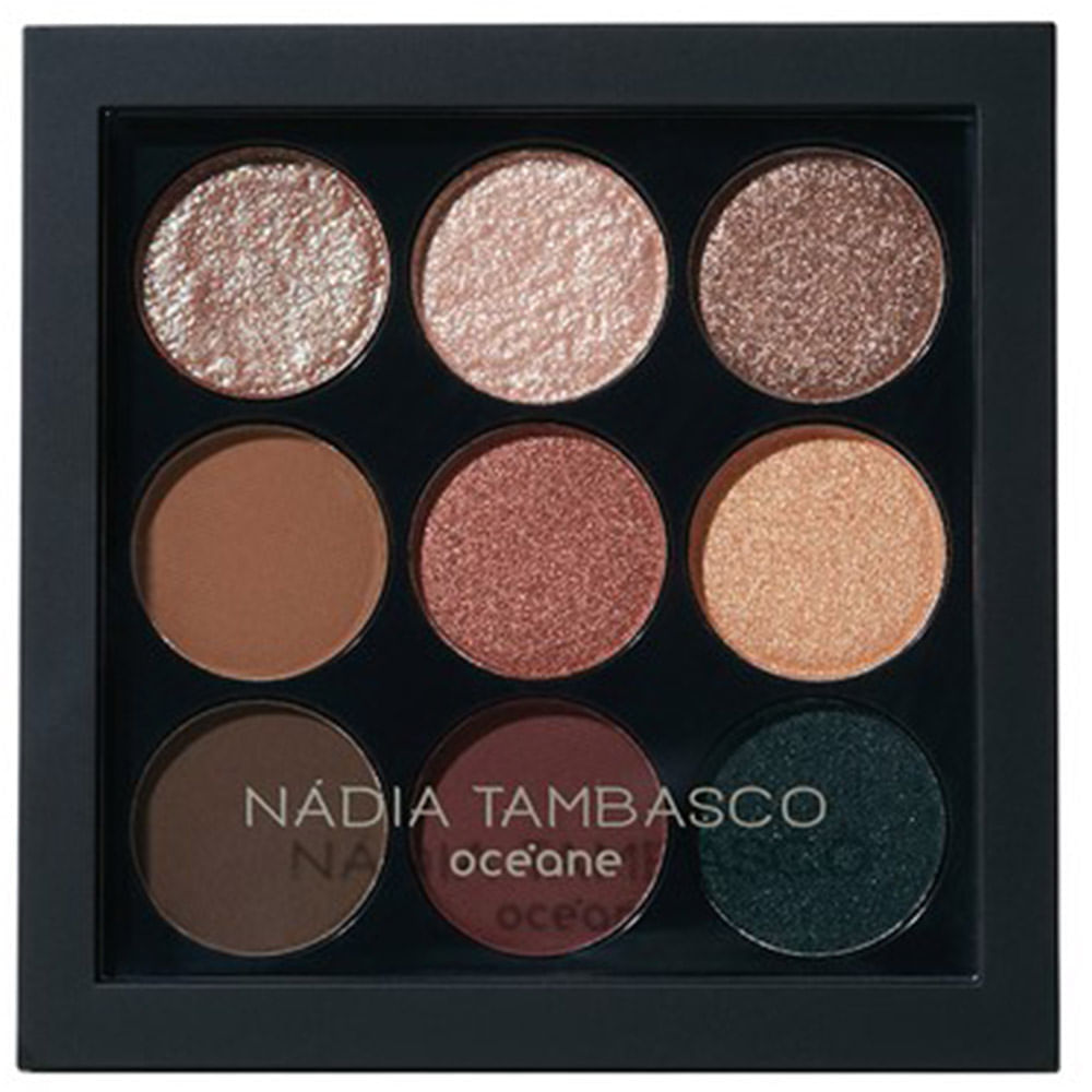 Paleta de Sombras Nádia Tabasco By Océane To Go – My Glam 1Un