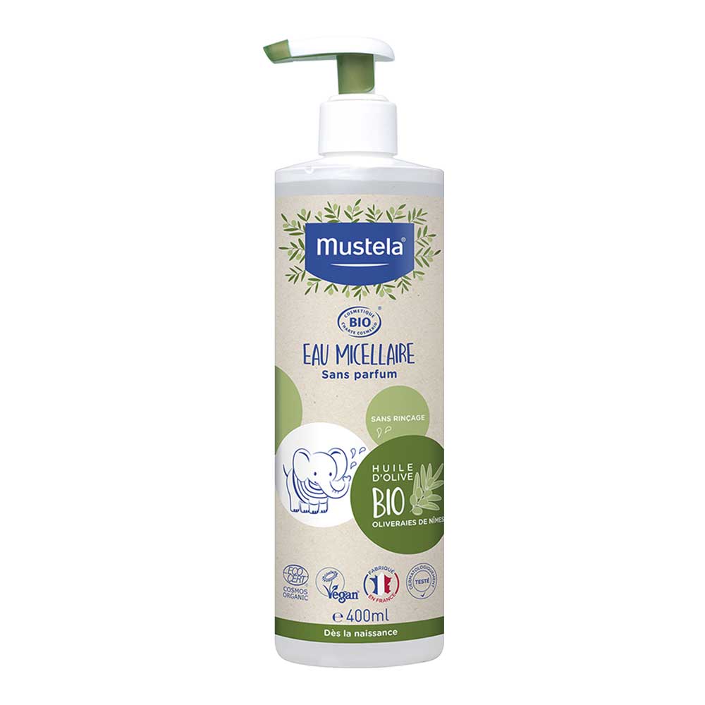Água Micelar Mustela Bio 400ml