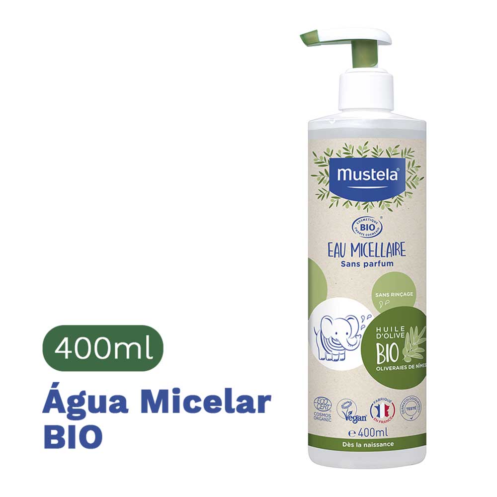 Água Micelar Mustela BIO 400ml
