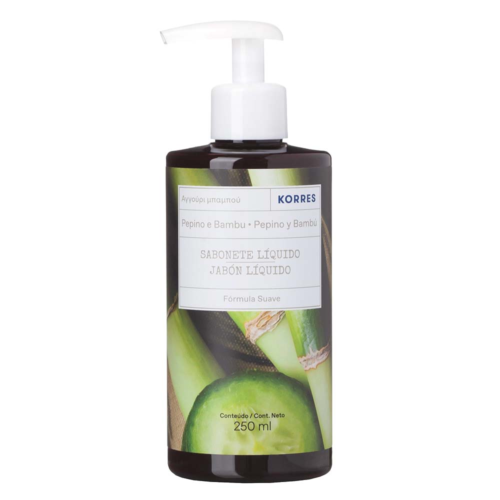 Sabonete Líquido Korres – Pepino E Bambu 250ml