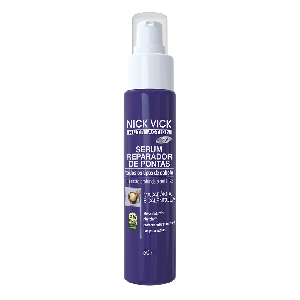 Nick & Vick Nutri-Hair Sérum Protetor Térmico 50ml