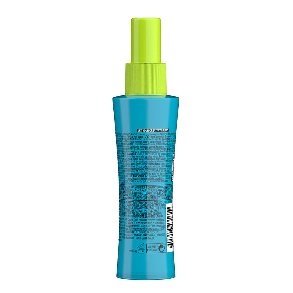 Bed Head Tigi Salty Not Sorry Spray De Sal 100ml
