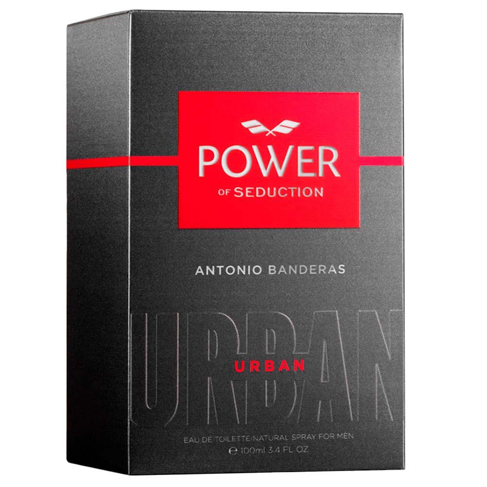 Power of Seduction Power Urban Banderas Perfume Masculino EDT 100ml