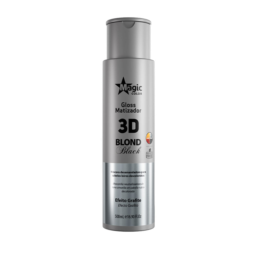 Matizador Magic Color 3D Blond Black 500ml