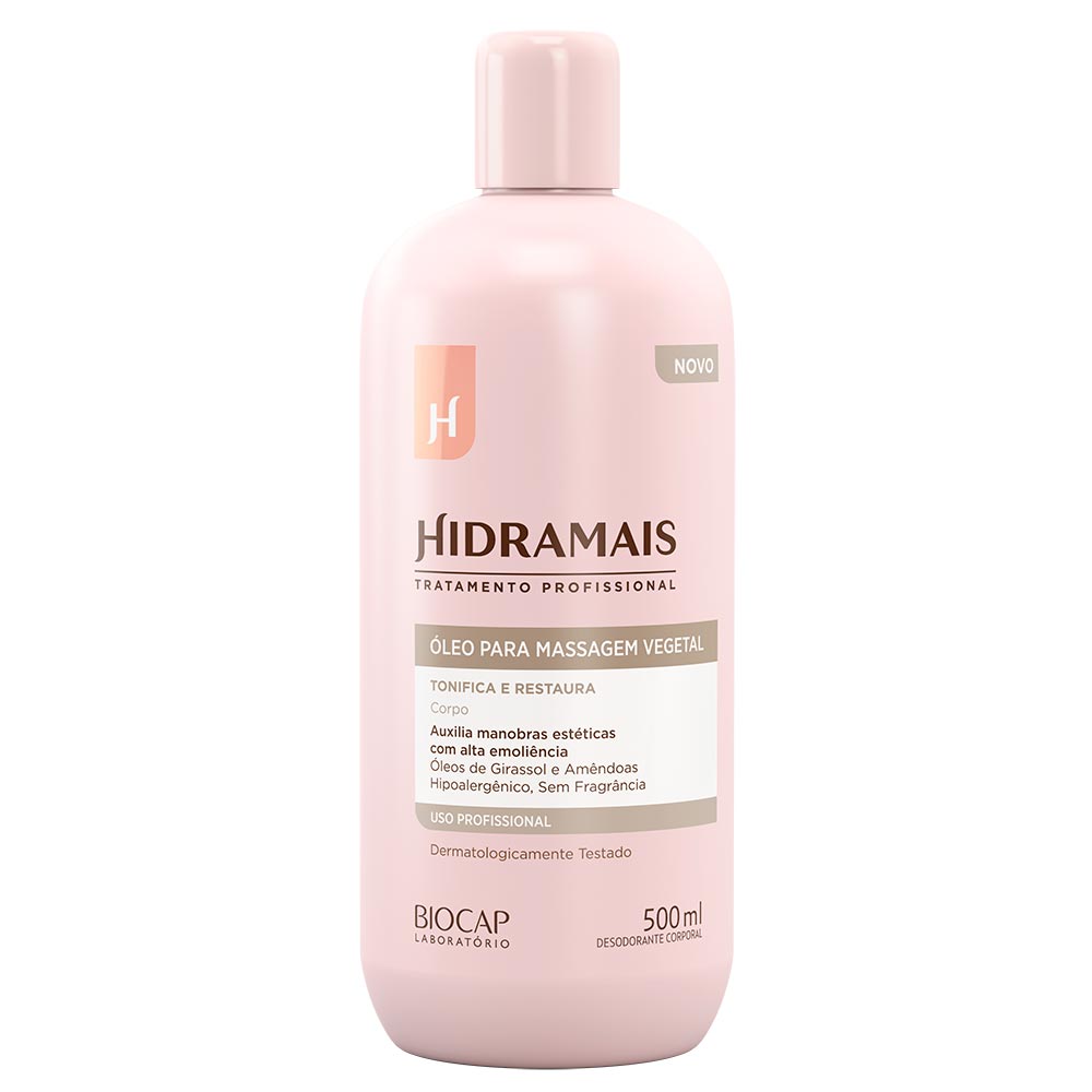 Óleo Para Massagem Vegetal Hidramais 500ml