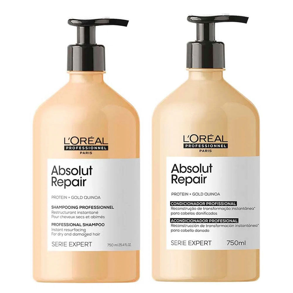 L'oréal Professionnel Absolut Repair Kit – Shampoo + Condicionador