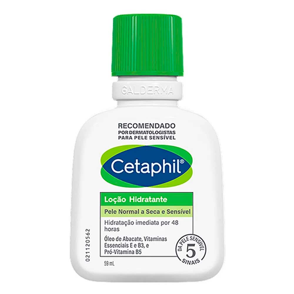 Cetaphil Travel Size Kit – Loção de Limpeza + Loção Hidratante