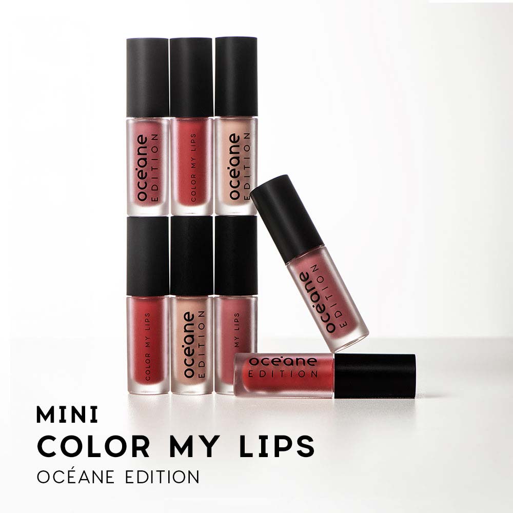 Batom Líquido Oceane Edition Mini Color My Lips Nude