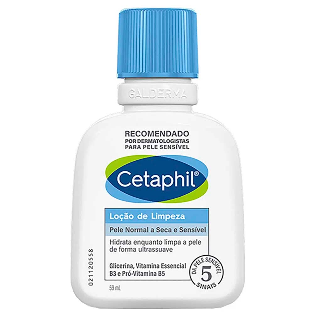 Cetaphil Travel Size Kit – Loção de Limpeza + Loção Hidratante