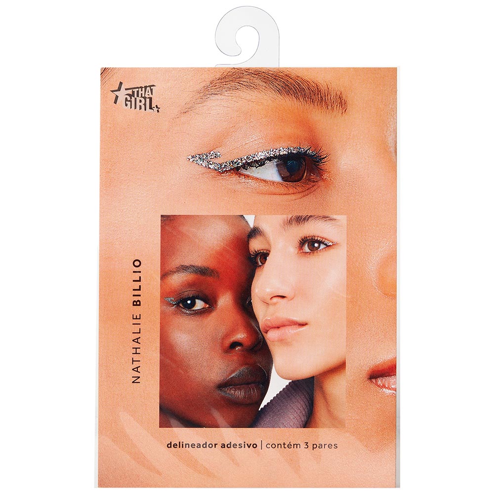 Delineador Adesivo That Girl & Nathalie Billio Furta Cor Vazado