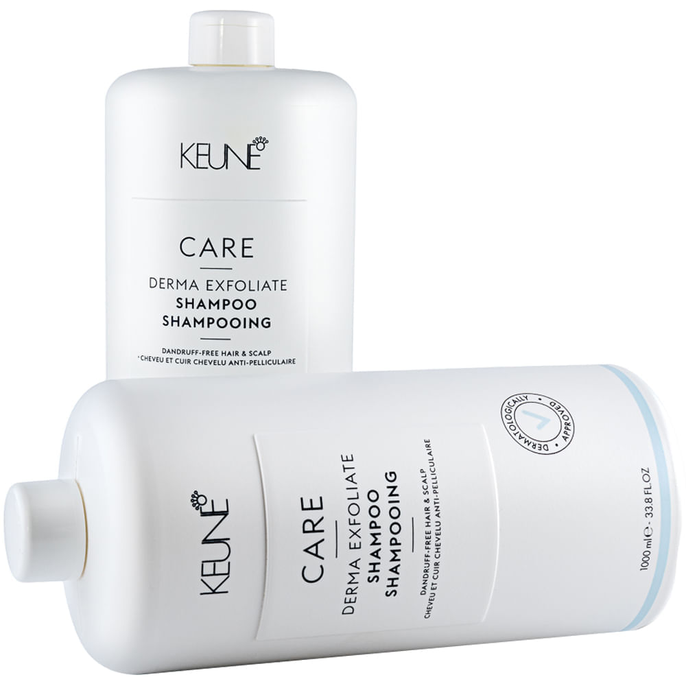 Keune Care Derma Exfoliate Shampoo Anticaspa Tamanho Professional 1L