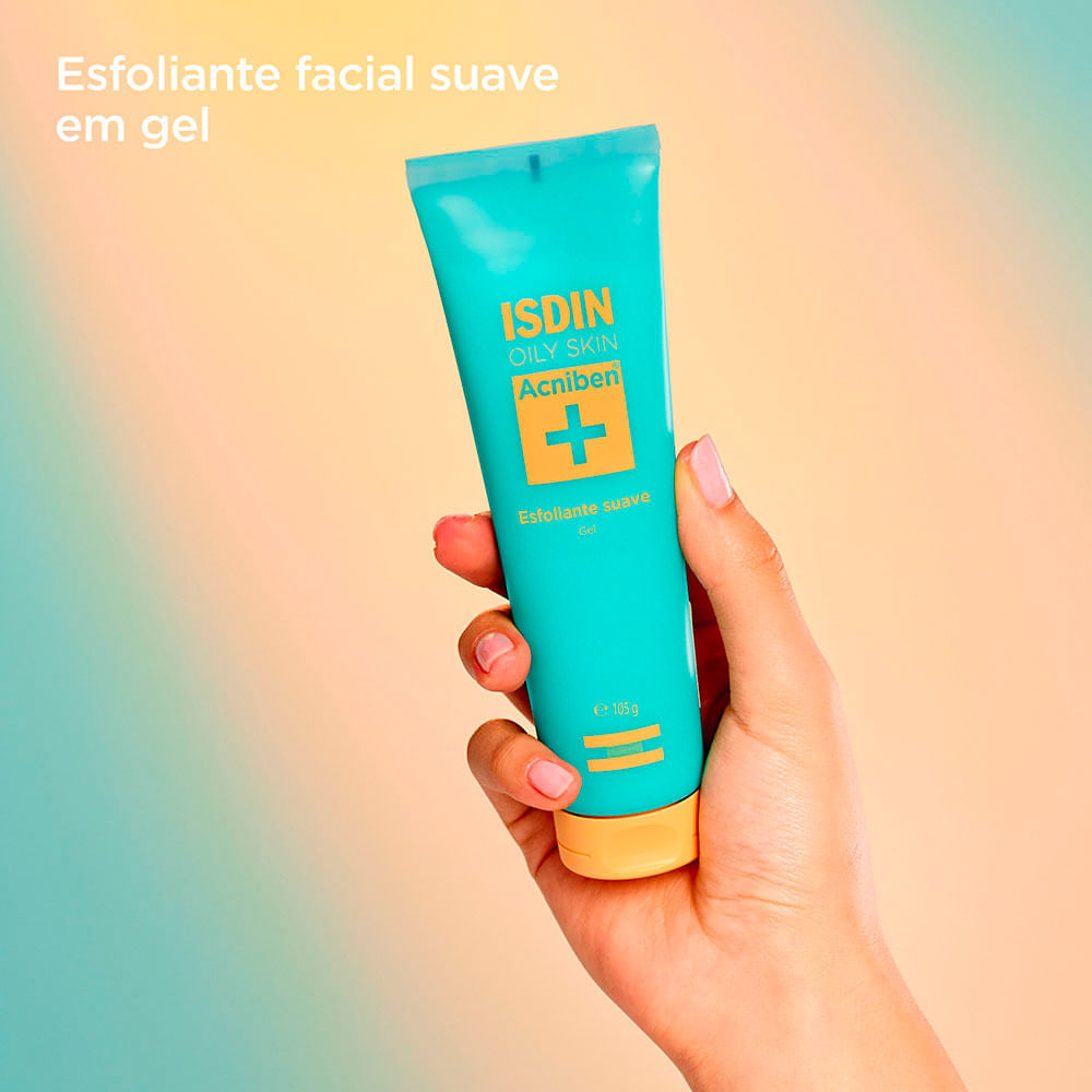 Gel Facial Esfoliante Com Micropatículas de Celulose Acniben 105g