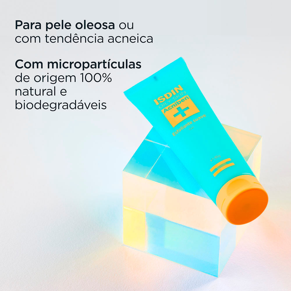 Gel Facial Esfoliante Com Micropatículas de Celulose Acniben 105g